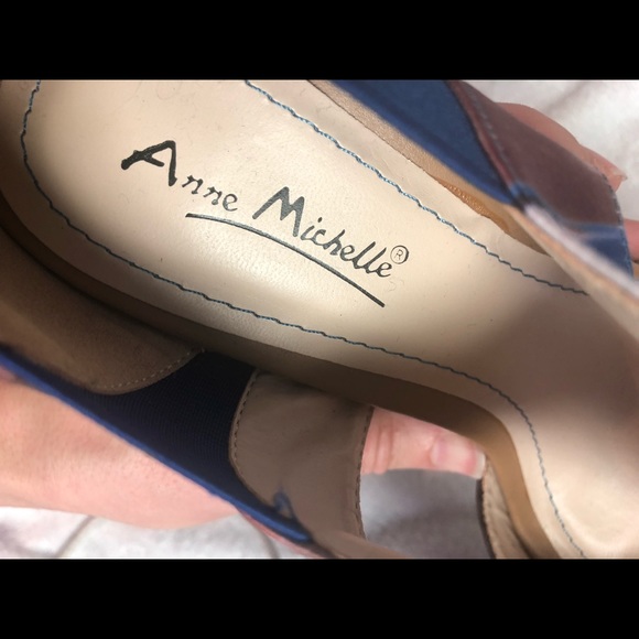 Multicolor heel sandals Anne Michelle Assassin 8 - Picture 6 of 8
